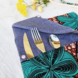 etui-a-couverts-wax-marron-turquoise-1